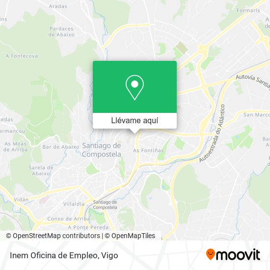 Mapa Inem Oficina de Empleo