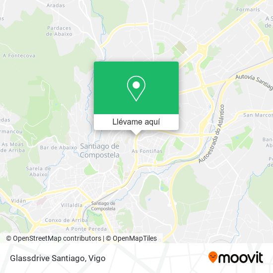Mapa Glassdrive Santiago