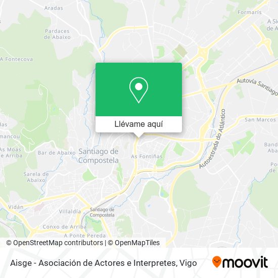 Mapa Aisge - Asociación de Actores e Interpretes