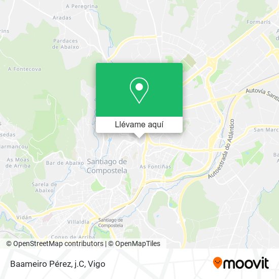 Mapa Baameiro Pérez, j.C