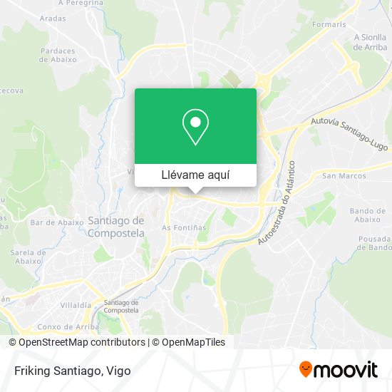 Mapa Friking Santiago