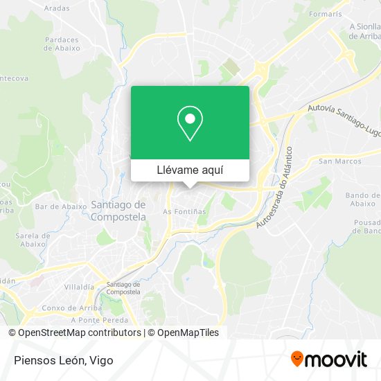 Mapa Piensos León