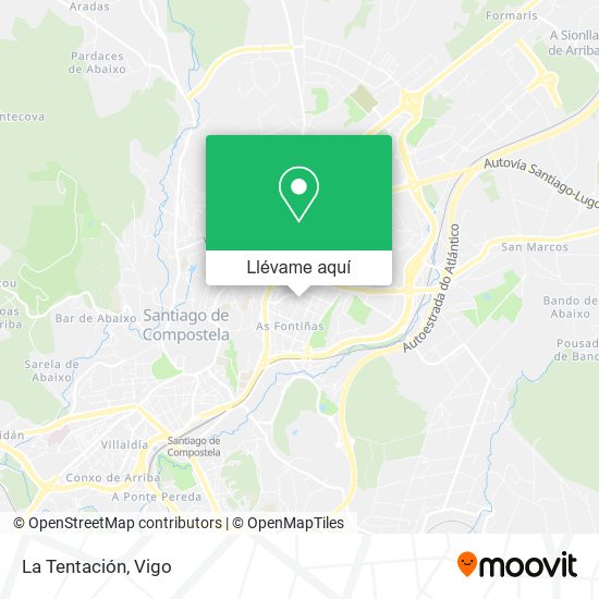 Mapa La Tentación