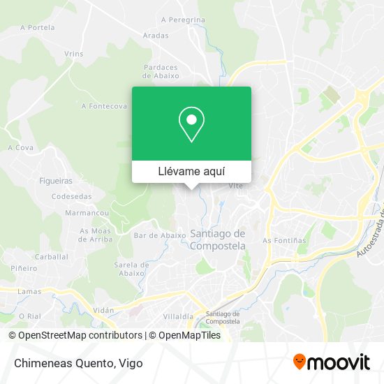 Mapa Chimeneas Quento