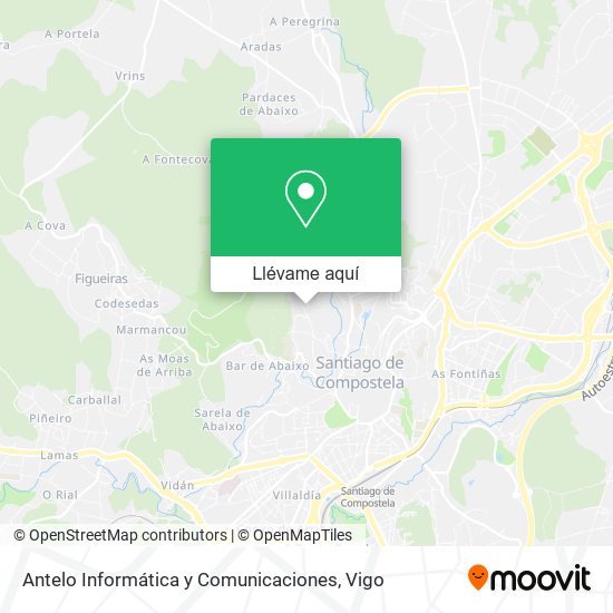Mapa Antelo Informática y Comunicaciones