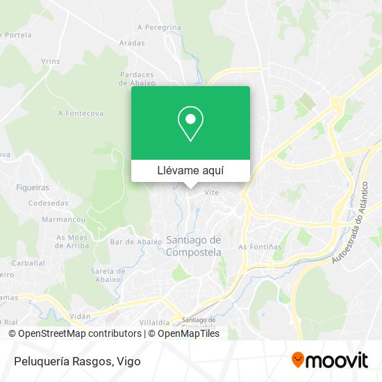 Mapa Peluquería Rasgos
