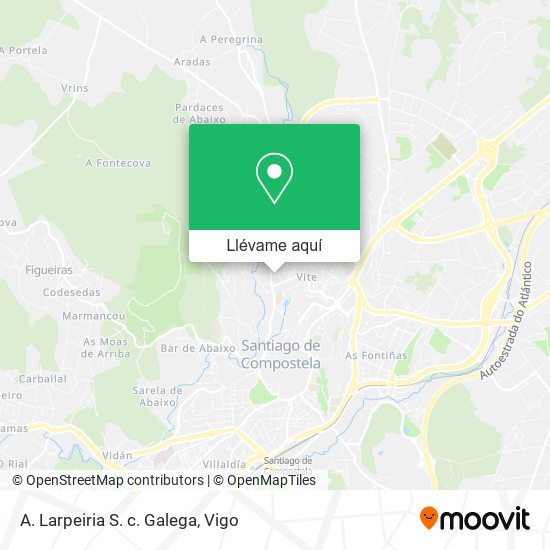 Mapa A. Larpeiria S. c. Galega