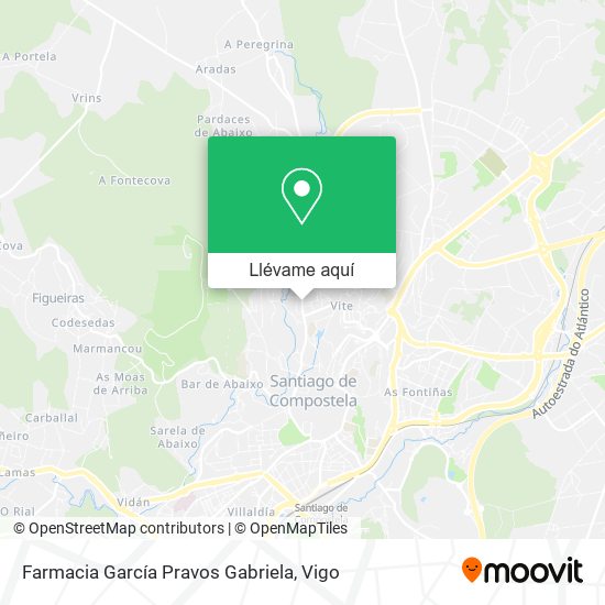 Mapa Farmacia García Pravos Gabriela