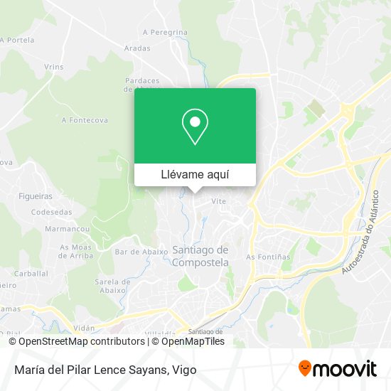 Mapa María del Pilar Lence Sayans
