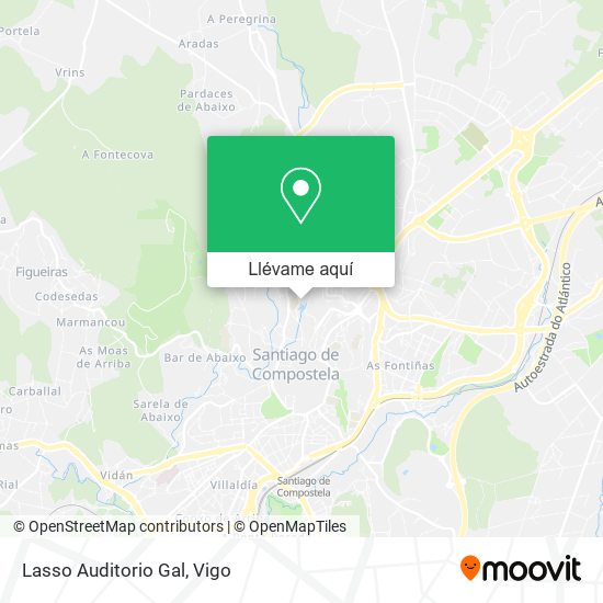 Mapa Lasso Auditorio Gal