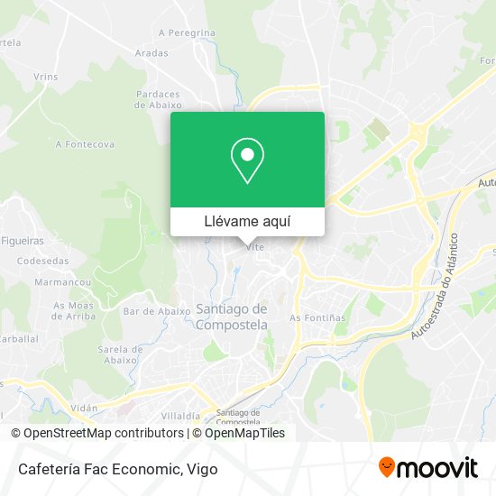 Mapa Cafetería Fac Economic
