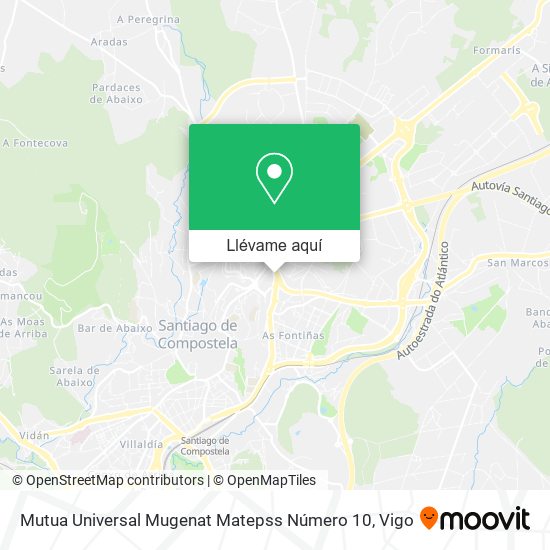 Mapa Mutua Universal Mugenat Matepss Número 10