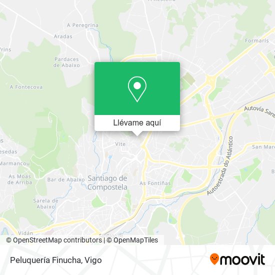 Mapa Peluquería Finucha