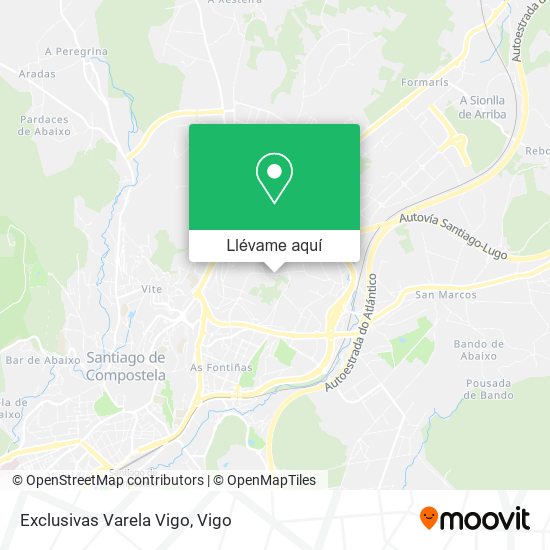 Mapa Exclusivas Varela Vigo