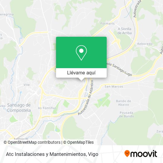 Mapa Atc Instalaciones y Mantenimientos