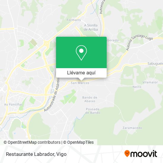 Mapa Restaurante Labrador