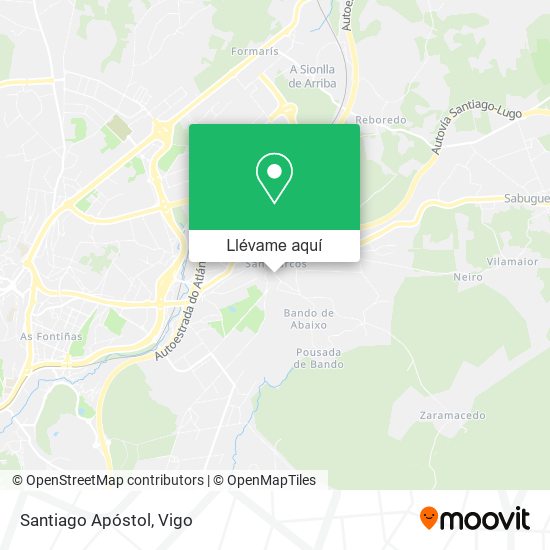Mapa Santiago Apóstol
