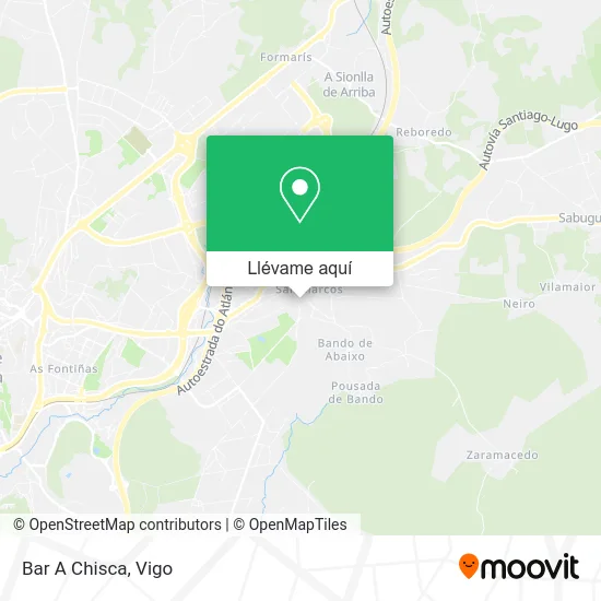 Mapa Bar A Chisca
