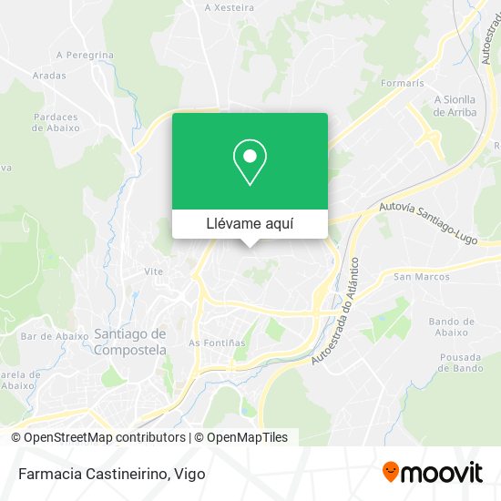 Mapa Farmacia Castineirino