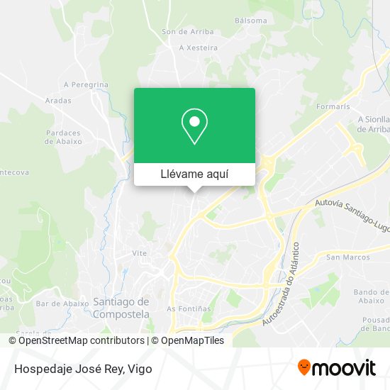 Mapa Hospedaje José Rey