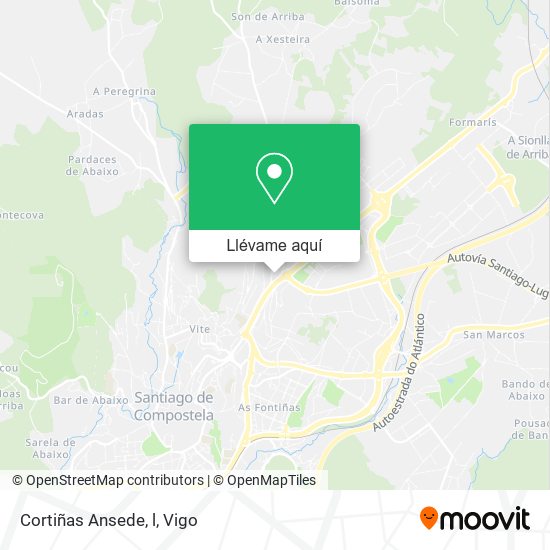 Mapa Cortiñas Ansede, l