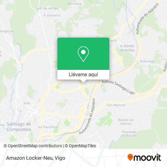 Mapa Amazon Locker-Neu