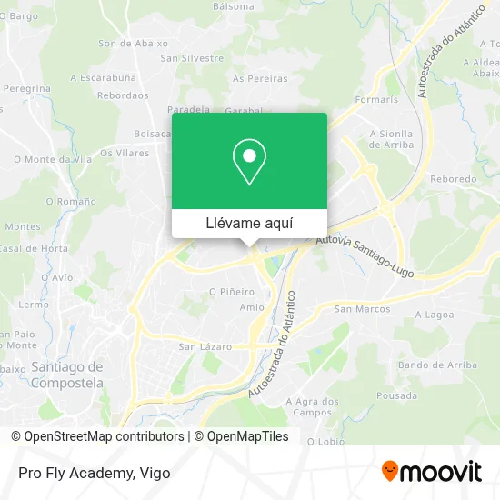 Mapa Pro Fly Academy