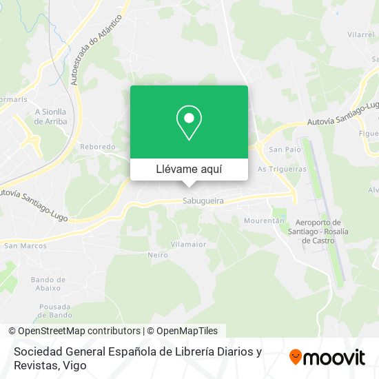 Mapa Sociedad General Española de Librería Diarios y Revistas