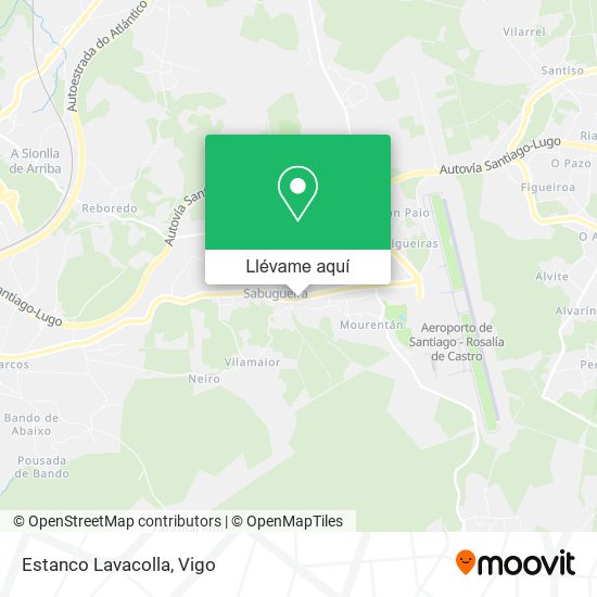 Mapa Estanco Lavacolla