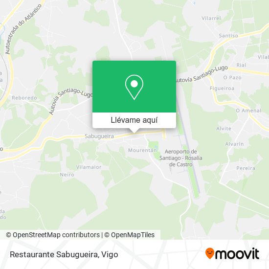 Mapa Restaurante Sabugueira