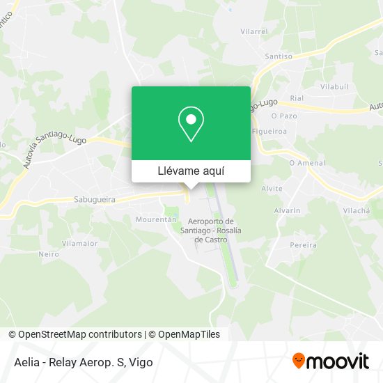 Mapa Aelia - Relay Aerop. S