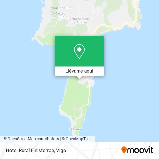 Mapa Hotel Rural Finisterrae