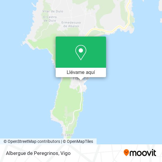 Mapa Albergue de Peregrinos