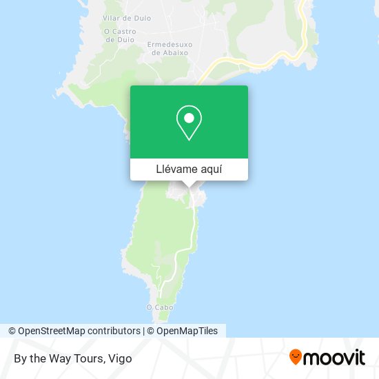 Mapa By the Way Tours