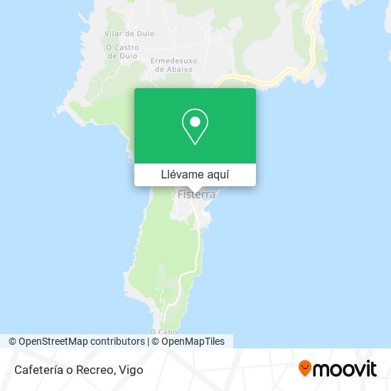 Mapa Cafetería o Recreo