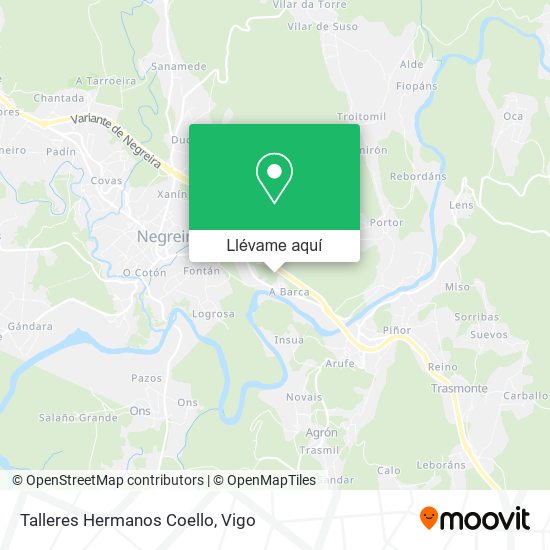 Mapa Talleres Hermanos Coello