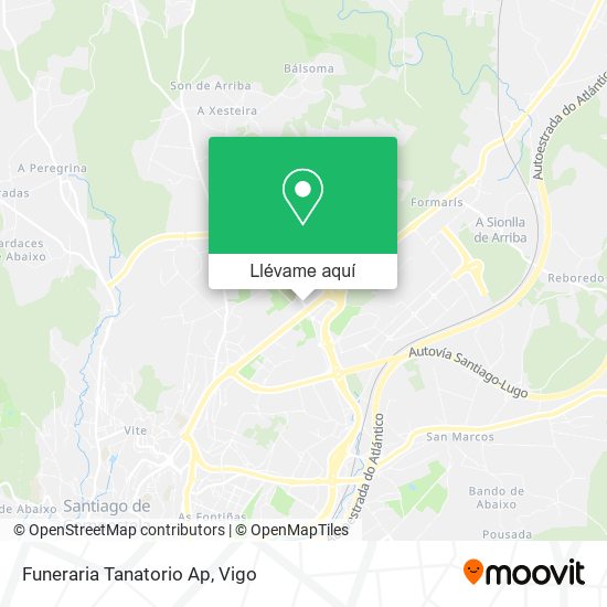 Mapa Funeraria Tanatorio Ap
