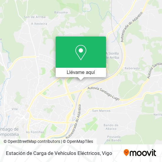 Mapa Estación de Carga de Vehículos Eléctricos