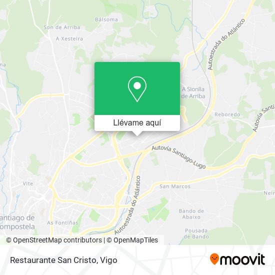 Mapa Restaurante San Cristo