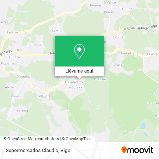 Mapa Supermercados Claudio