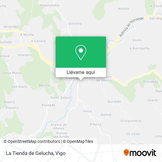 Mapa La Tienda de Gelucha