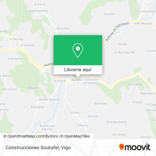 Mapa Construcciones Soutofer