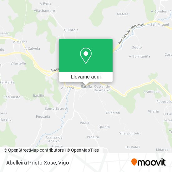 Mapa Abelleira Prieto Xose