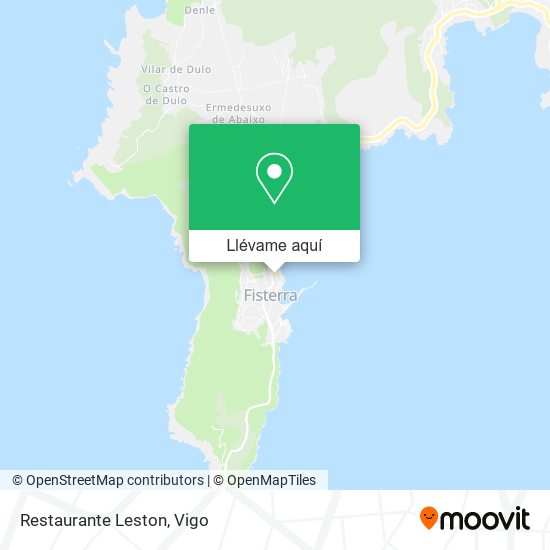 Mapa Restaurante Leston