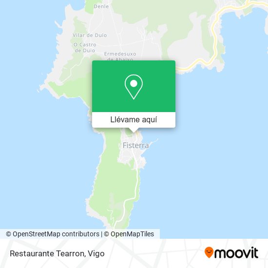 Mapa Restaurante Tearron