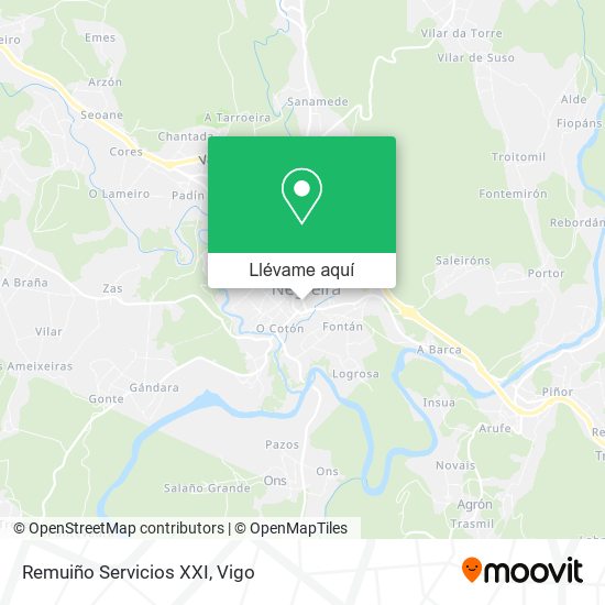 Mapa Remuiño Servicios XXI