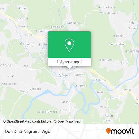 Mapa Don Dino Negreira