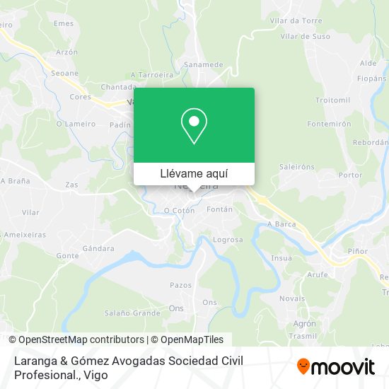 Mapa Laranga & Gómez Avogadas Sociedad Civil Profesional.