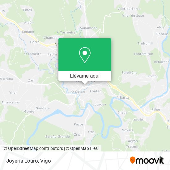 Mapa Joyería Louro