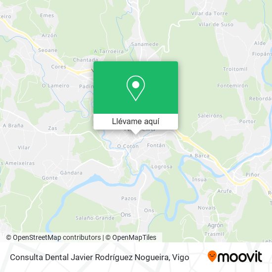 Mapa Consulta Dental Javier Rodríguez Nogueira